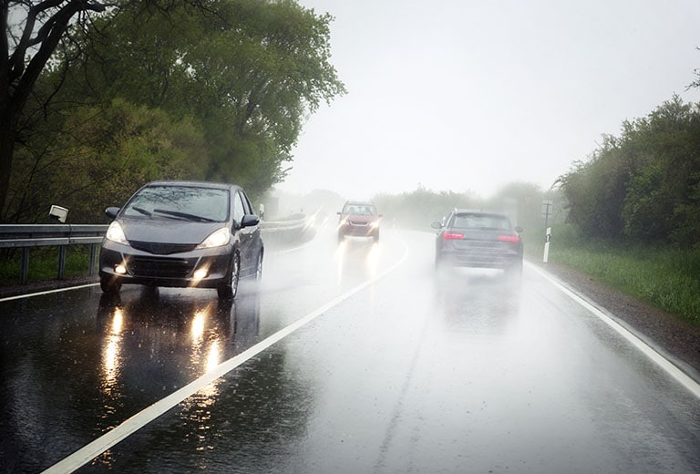 Test: ¿Conduces adecuadamente cuando hay lluvia?