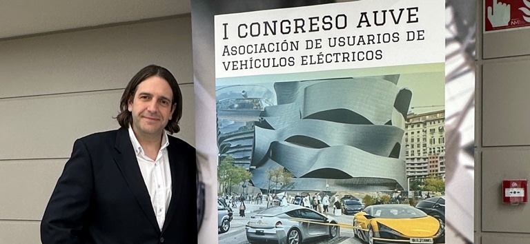 Álvaro Sauras, vicepresidente de la Asociación de Usuarios de Vehículos Eléctricos (AUVE) y director de Autofácil