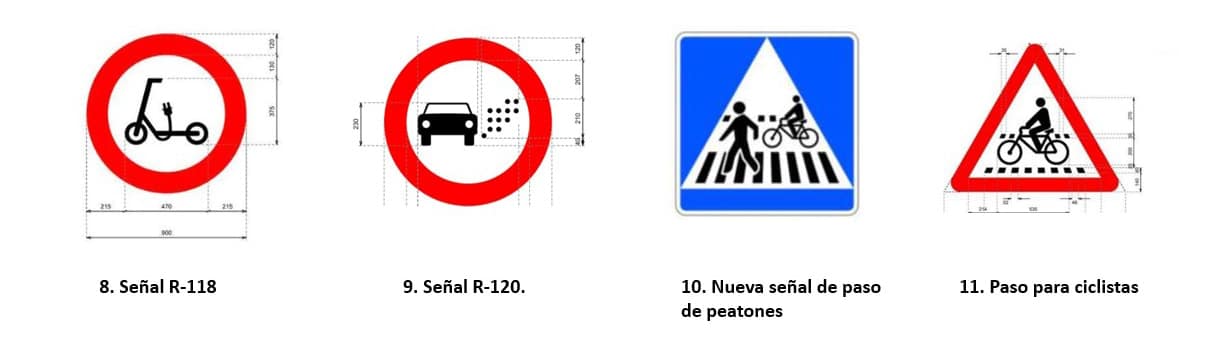 Señales pensadas para las nuevas formas de desplazarse por ciudad